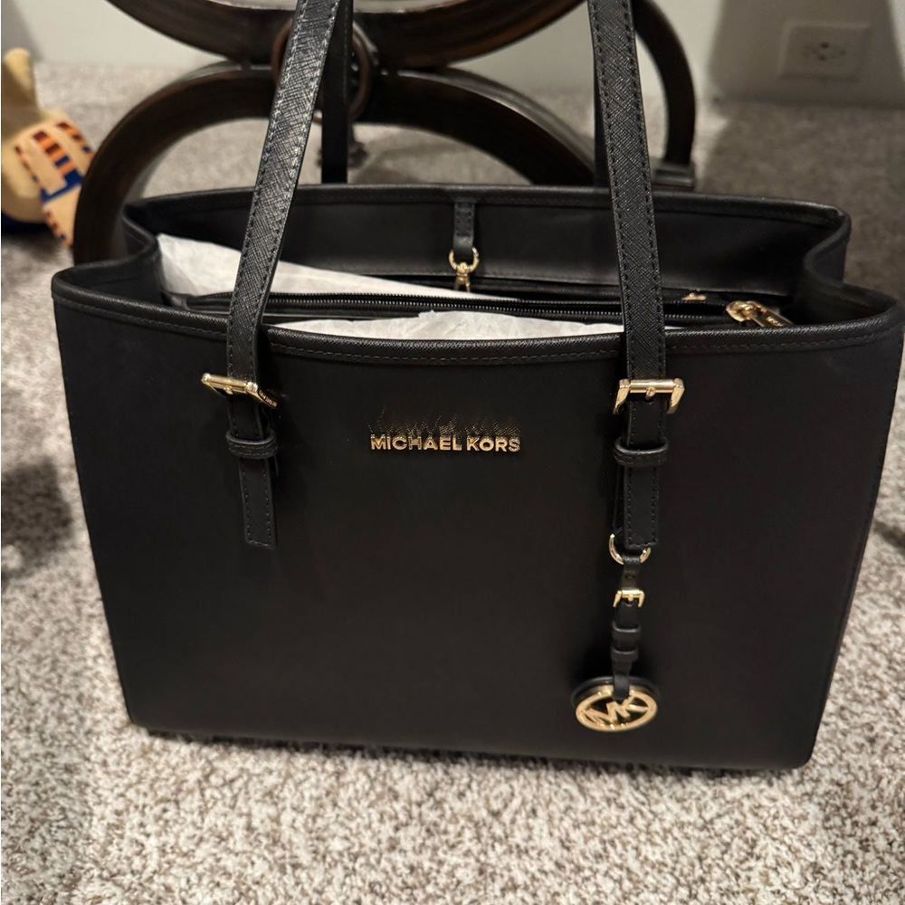 Michael Kors Black Tote Bag